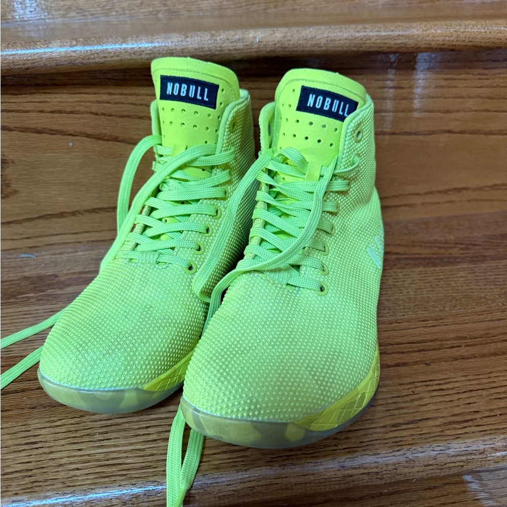 NOBULL HighTop Neon Camo Trainer